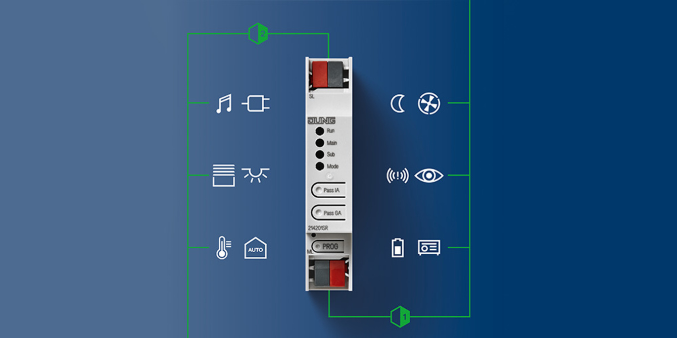 KNX Bereichs- und Linienkoppler bei Mühle Elektrotechnik in Stuttgart