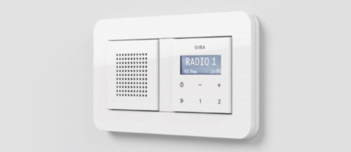 Gira Radio bei Mühle Elektrotechnik in Stuttgart